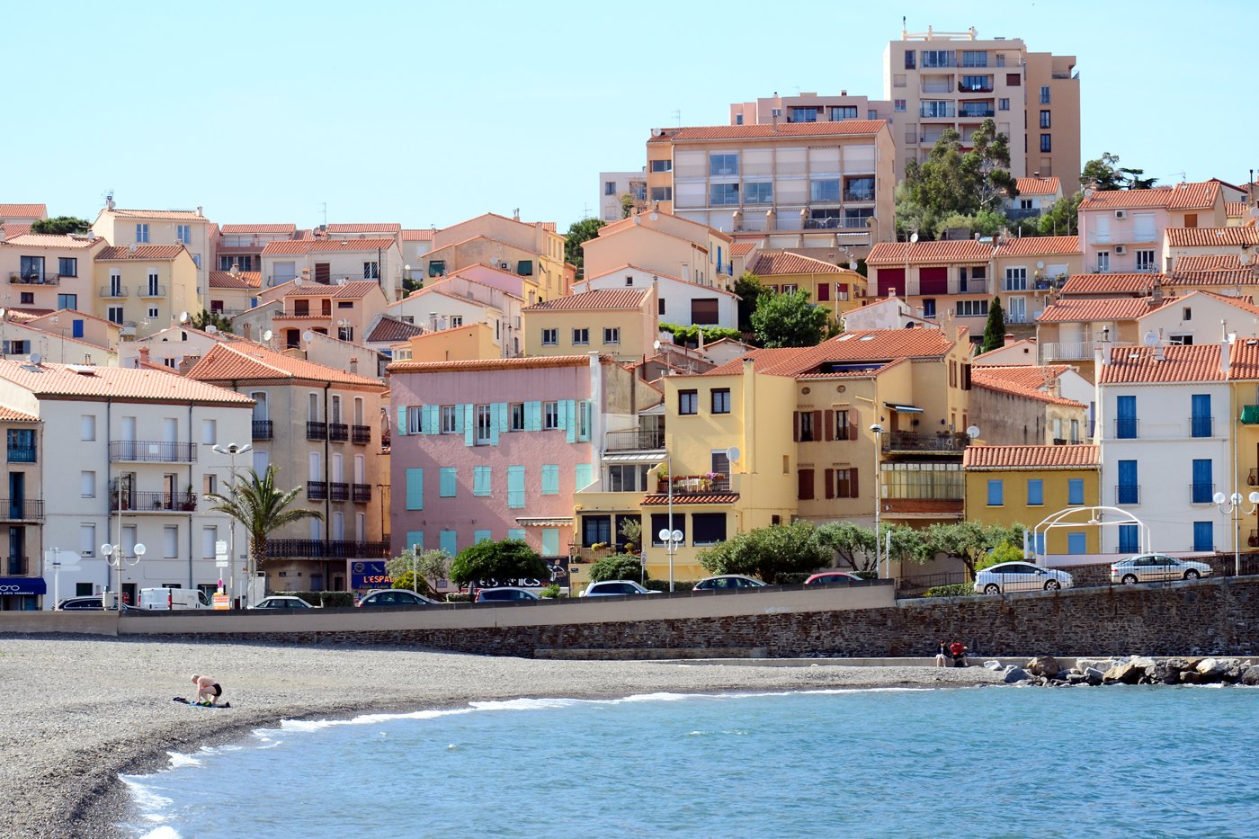 La baie et la plage de Banyuls-sur-Mer